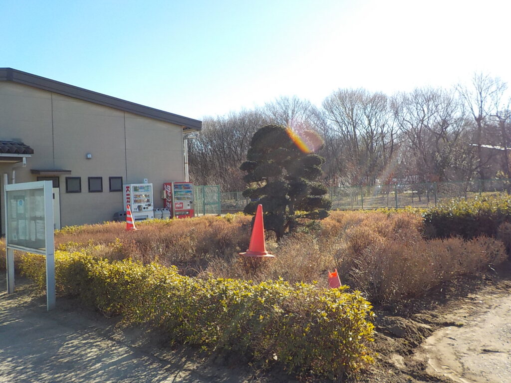 三芳町 埼玉県トラック協会 記念樹寄贈 施工前