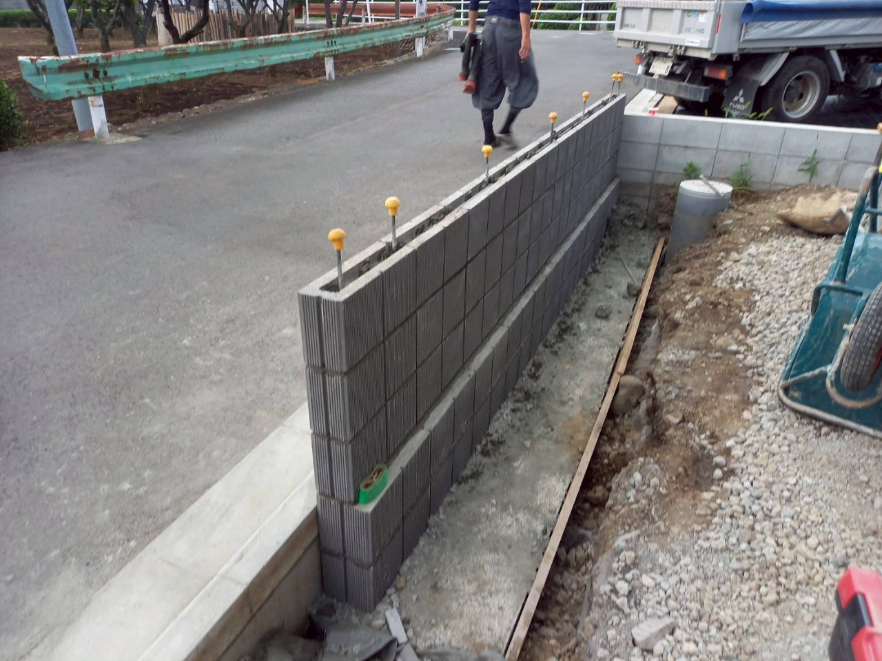 福生市｜【外構工事】個人様邸外構施工管理写真