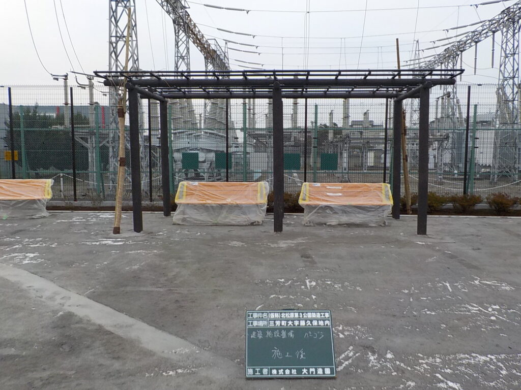 三芳町　公園新設工事　施工後