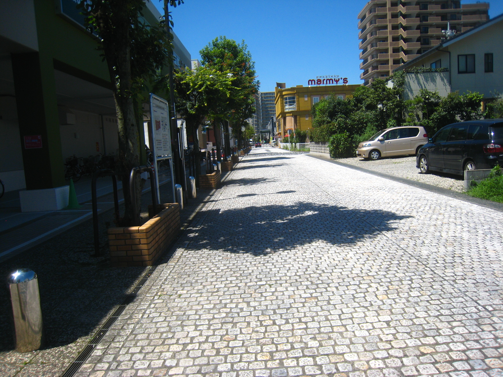 ふじみ野市|【造園工事】【石工事】小舗石舗装施工事例